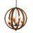 Amy-Lee 9 - Light Metal;Wood Lantern Geometric Chandelier-718656618