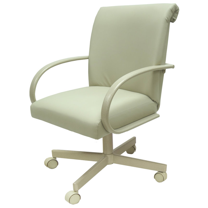 Holyfield Polyester Blend Task Chair, Beige, Beige
