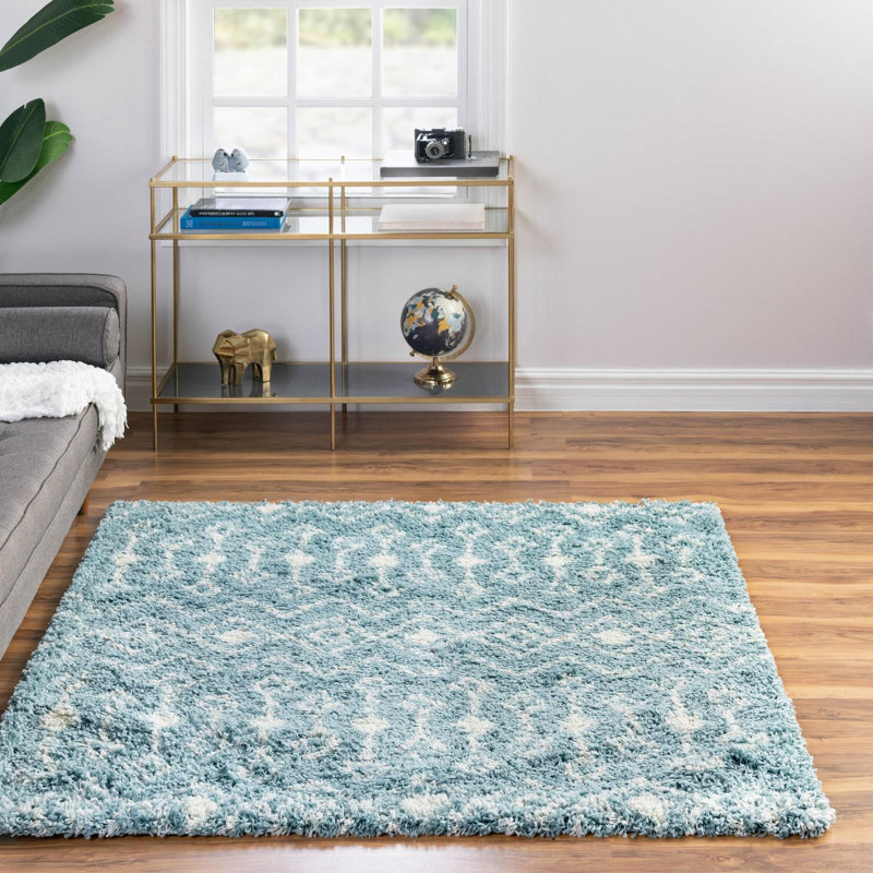 Griego Geometric Indoor Rug, Square 4'1"