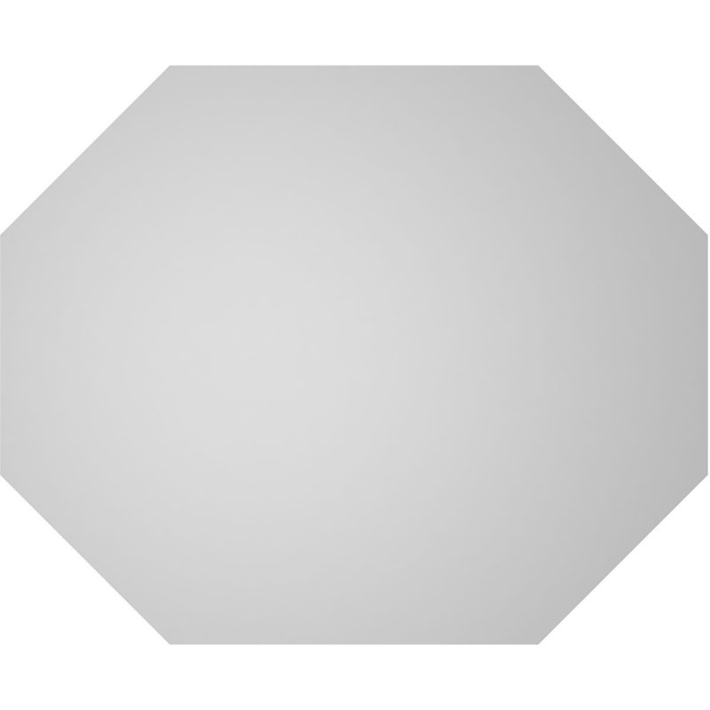 Évent horizontal gondole allongé en surface octogonal Signature, H 18 po x l 22 po x P 1,5 po