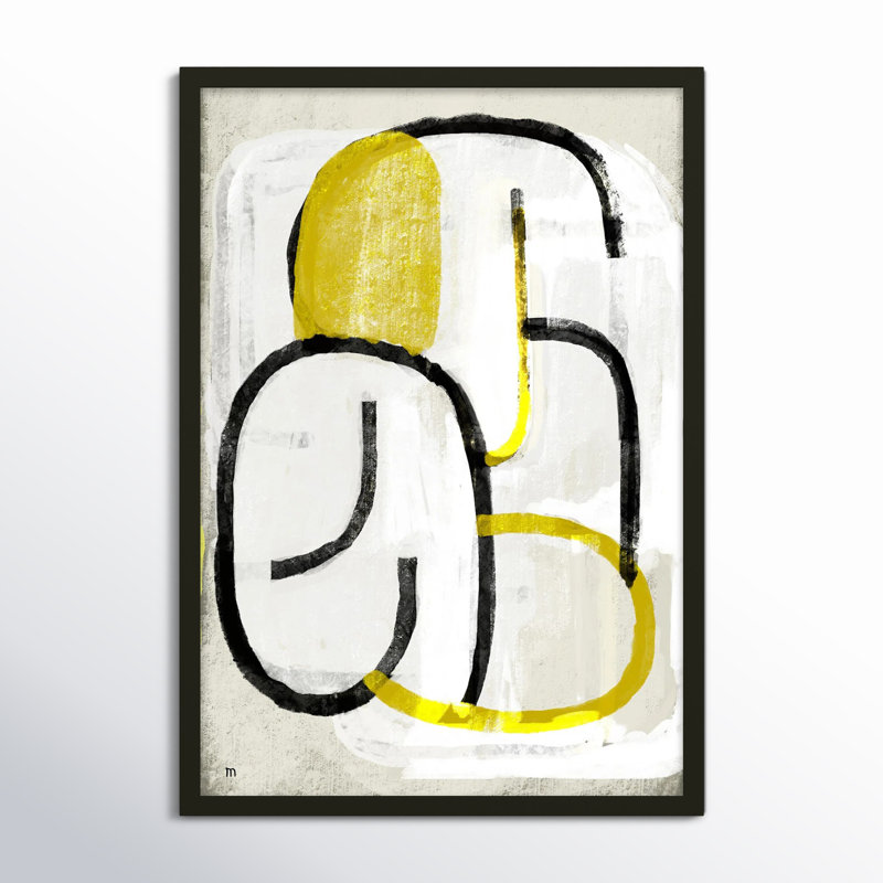 Somewhere " Somewhere " by Studiom, Black, 50" H x 35" W x 1.25" D