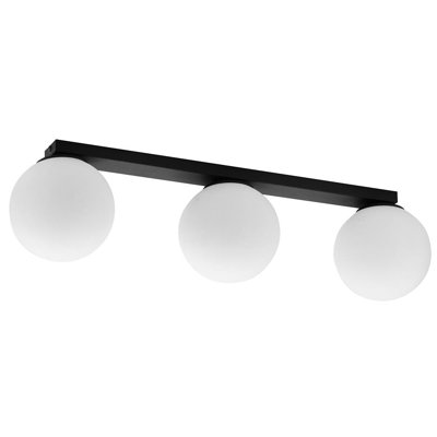 Manhattan Glass Flush Mount