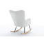 Chaise berçante en tissu Teddy avec repose-pieds réglable et dossier capitonné-1906471234