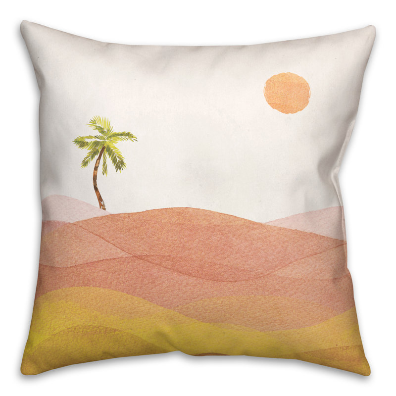 Abstract Throw Pillow