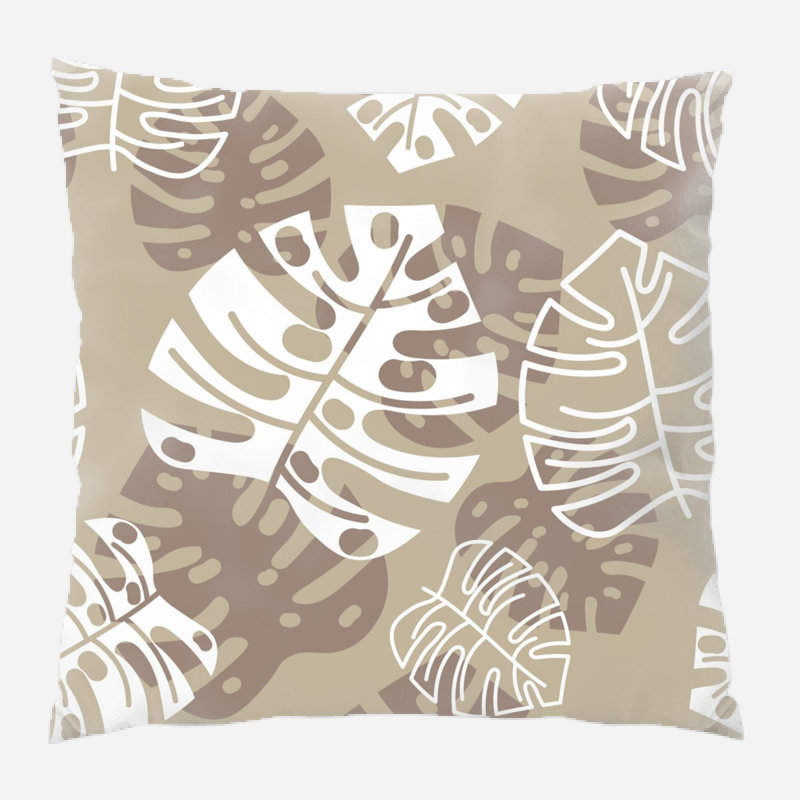 Coussin design, Brun, Intérieur