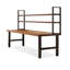 Bureau de direction rectangulaire en bois massif noyer-1751246938