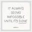 Nothing's Impossible - Single Picture Frame Painting-2003491572