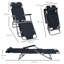 135cm Long Reclining Single Chaise with Cushions-359595153