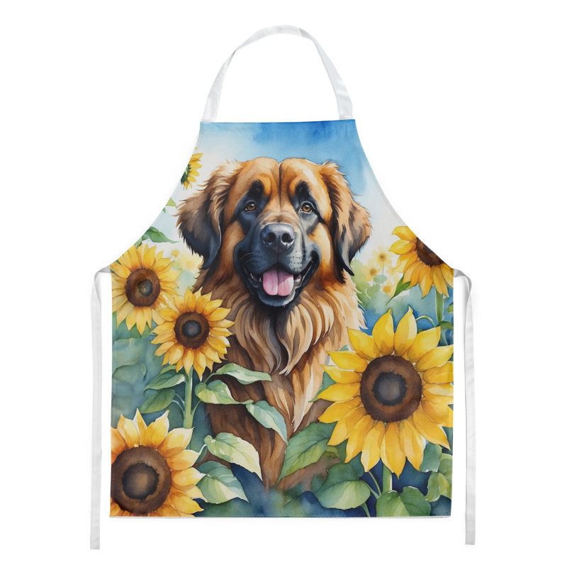 Tablier Leonberger en tournesols