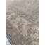 Tapis de couloir gris en laine noué à la main 2 pi 7 po x 18 pi Oriental