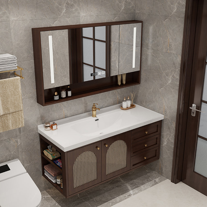 Armoire de salle de bain American style vintage