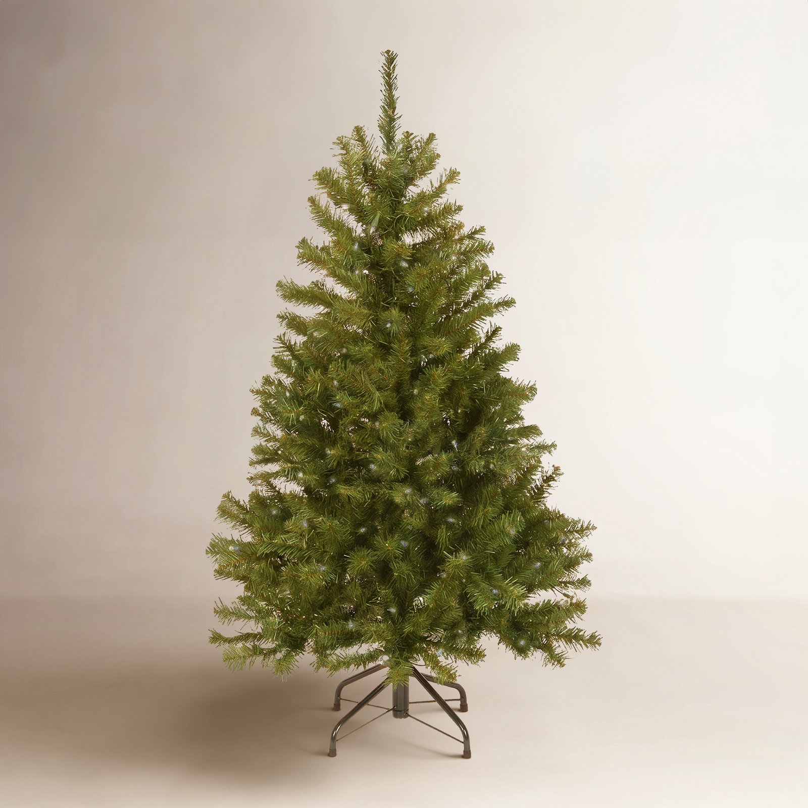 Leilonie Pre-Lit Spruce Christmas Tree, 4.5 FT