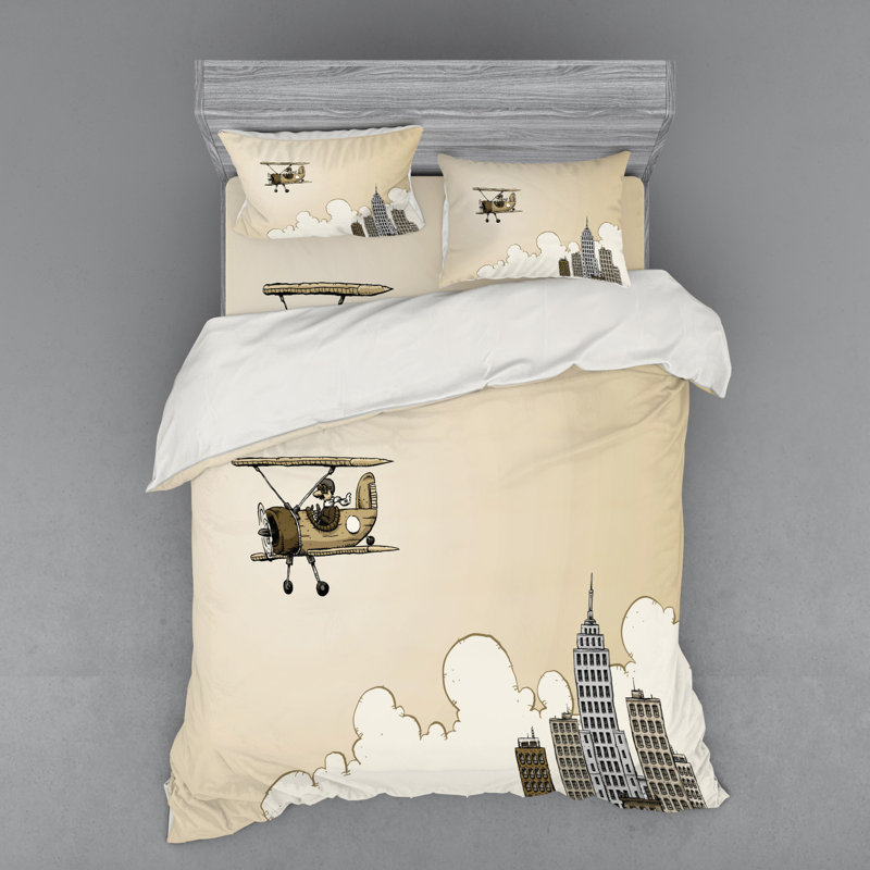Polyester Duvet Cover, Queen Duvet Cover + 3 Additional Pieces