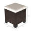 Ensemble de 2 repose-pieds d'extérieur beige-1236852755