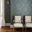 Malmaison Damask Wallpaper-128099470