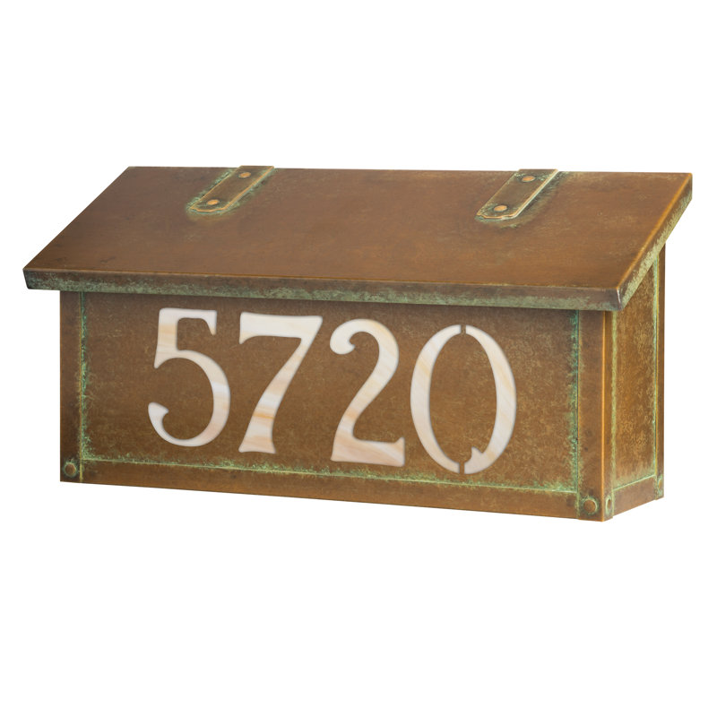 Boîte aux lettres murale classic, Oui, Vert nouveau