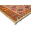 Rectangle 141 cm x 255 cm Geometric Hand Woven Kilim Area Rug