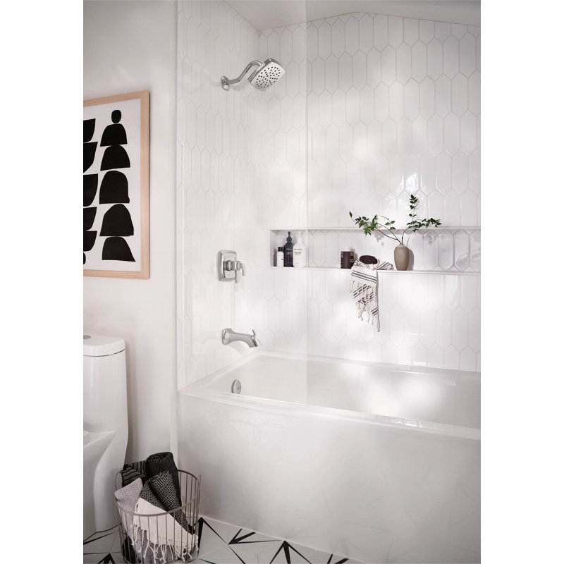 Voss M-CORE 4-Series Eco-Performance Tub And Shower Trim , Valve Required, Chrome