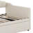 Upholstered Twin Size Daybed With Pop Up Trundle  And 2 Side Pockets-114243713