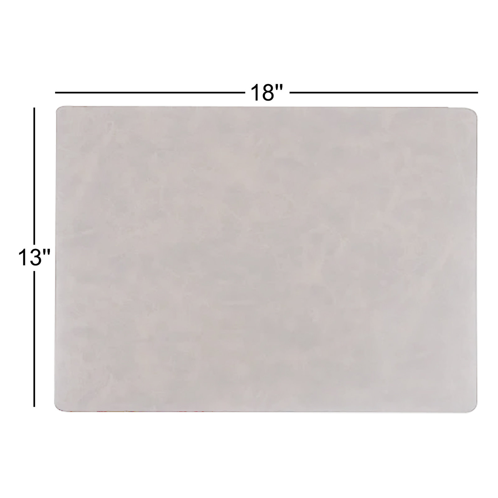 Reversible Vinyl Placemat, Mahogany