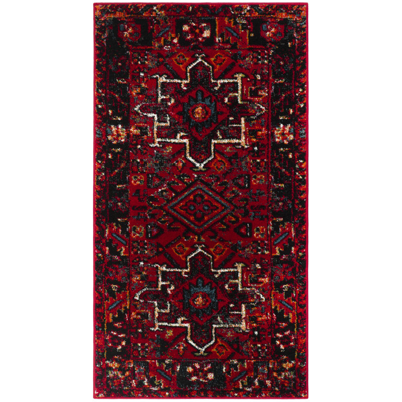 Kristina Moroccan Area Rug, Rectangle 69 x 122 cm
