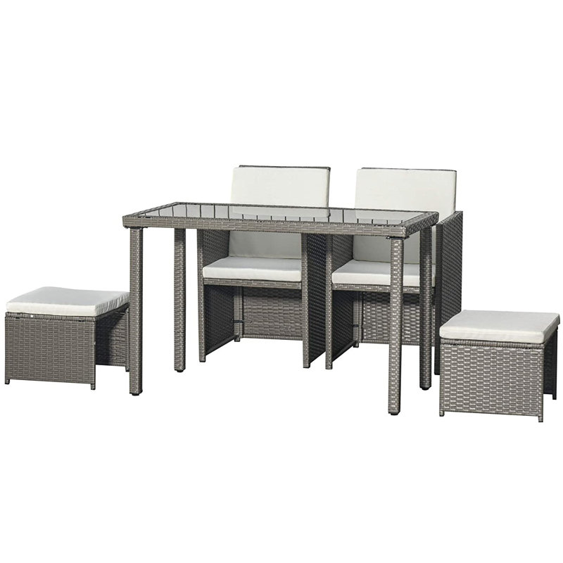 Aarolyn 4 - Person with Cushions, Grey