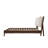 Chad Split Post Solid Wood Upholstered Bed-1760594691