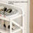 Pull-Out Shoe Rack - Foldable Dust-Proof Shoe Storage Shelf With Easy Assembly