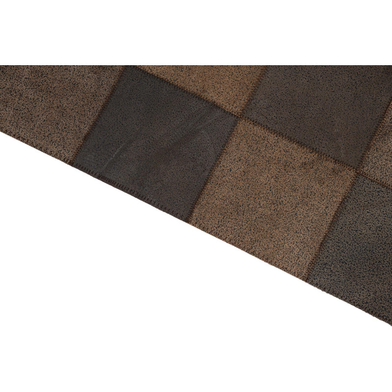 Tapis brun foncé Juliana