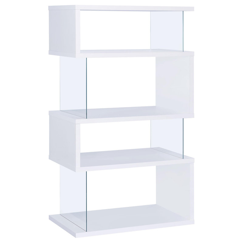 Bibliothèque de qualité supérieure Ziggie, Blanc