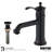 Single-Hole Single-handle Bathroom Faucet with Drain Assembly-87727956
