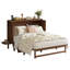 Grands lits peu encombrants, style Murphy en bois de pin pour la maison et le bureau