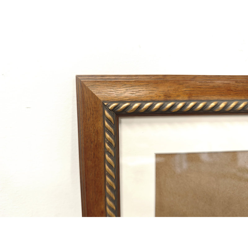 Cadre 24 po x 32 po en bois massif - Cadre d'art sur toile remplaçable avec verre organique, élégante décoration murale encadrée pour le salon et la chambre à coucher
