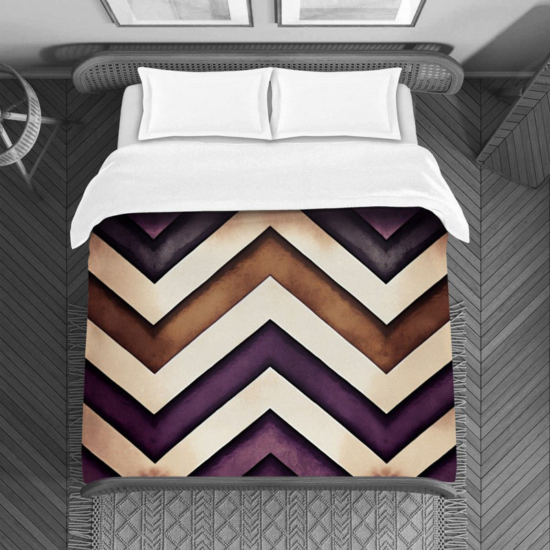 Literie à chevrons, Housse de couette grand