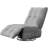 31.1" W Manual Swivel Rocker Recliner Chair Glider With Side Storage Pocket-433891539