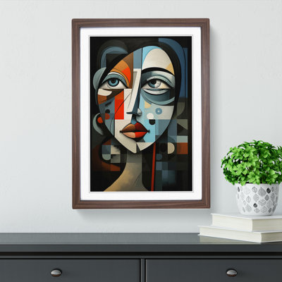 Pablo Picasso Digital - Framed Print