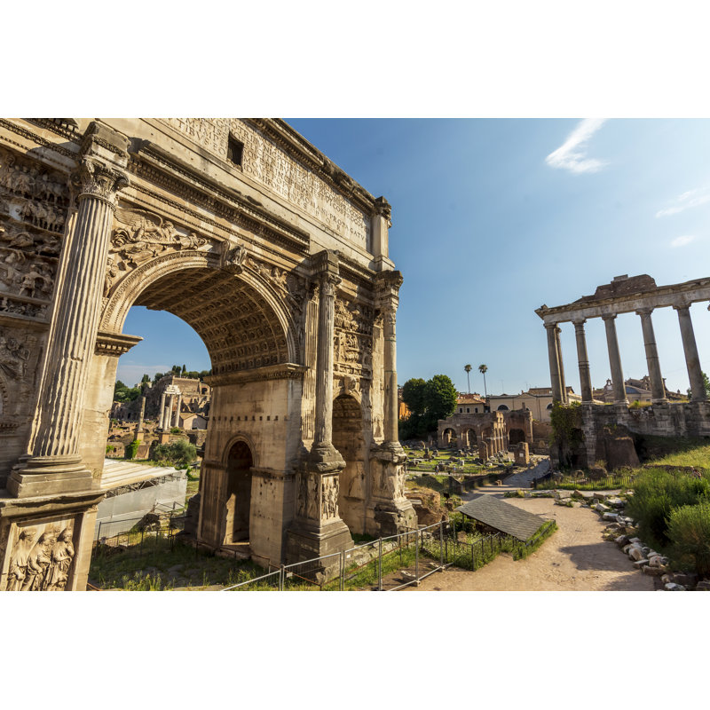 Rome Italy by Rome Italy - Wrapped Canvas Print, 61cm H x 91cm W x 3.8cm D