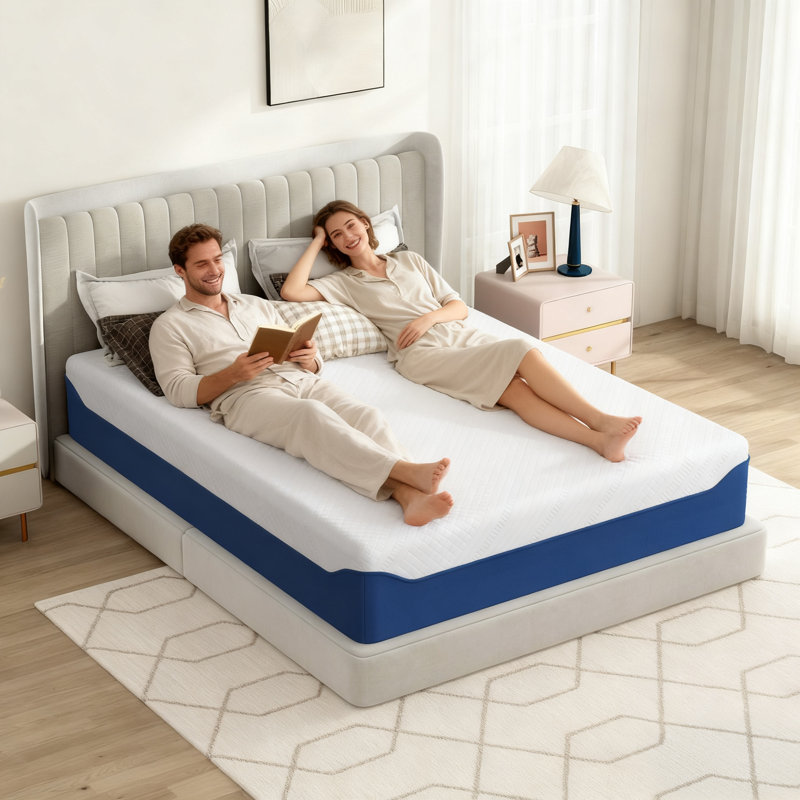  Matelas en mousse viscoélastique 12 ", 12", Grand lit