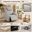 Élégant fauteuil inclinable Power Lift avec massage apaisant et conception peu encombrante - confort moelleux en chenille