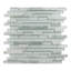 Bravio Glass and Natural Stone Linear Mosaic Wall Tile-569899742