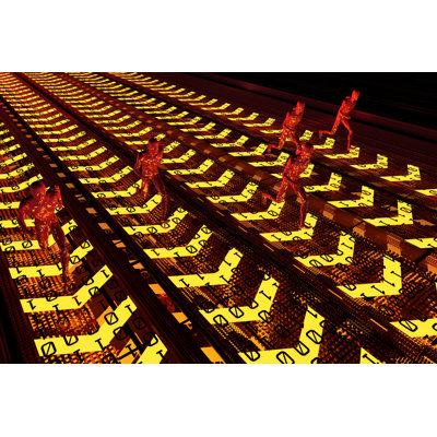 Technological Progress 1 Piece Wrapped Canvas Wall Art