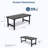 Harborview All-Weather HDPE Outdoor Patio Dining Table With Umbrella Hole-455315639