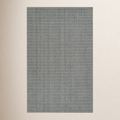 Amita Handmade Hand Loomed Gray/Begie/Blue Rug