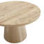 Table basse ronde avec base piédestal -49368127