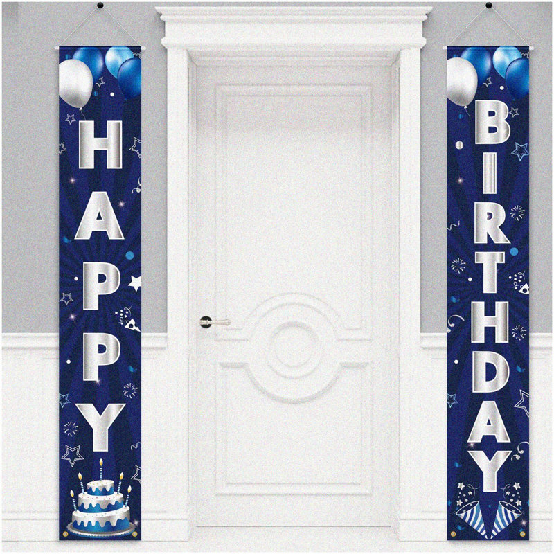 Sparkling Rose Gold Glitter 10th Birthday Banner Kit