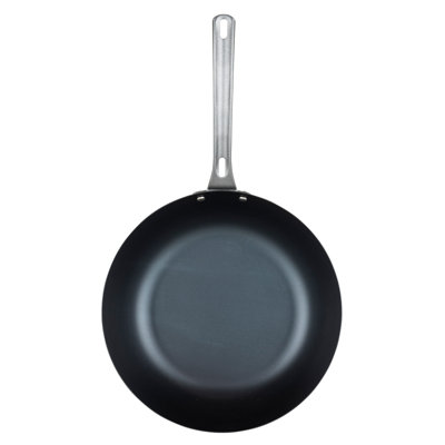 Viking Blue Carbon Steel 12-inch Wok/chef's Pan