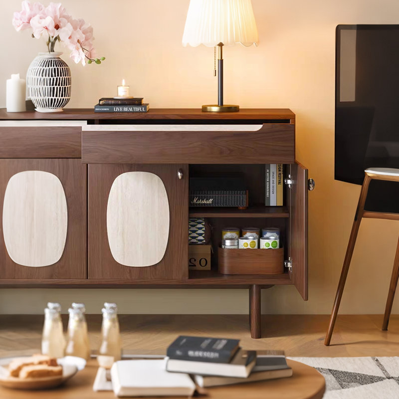 Modern minimalist style sideboard, 32.3" H x 47.2" W x 15.7" D