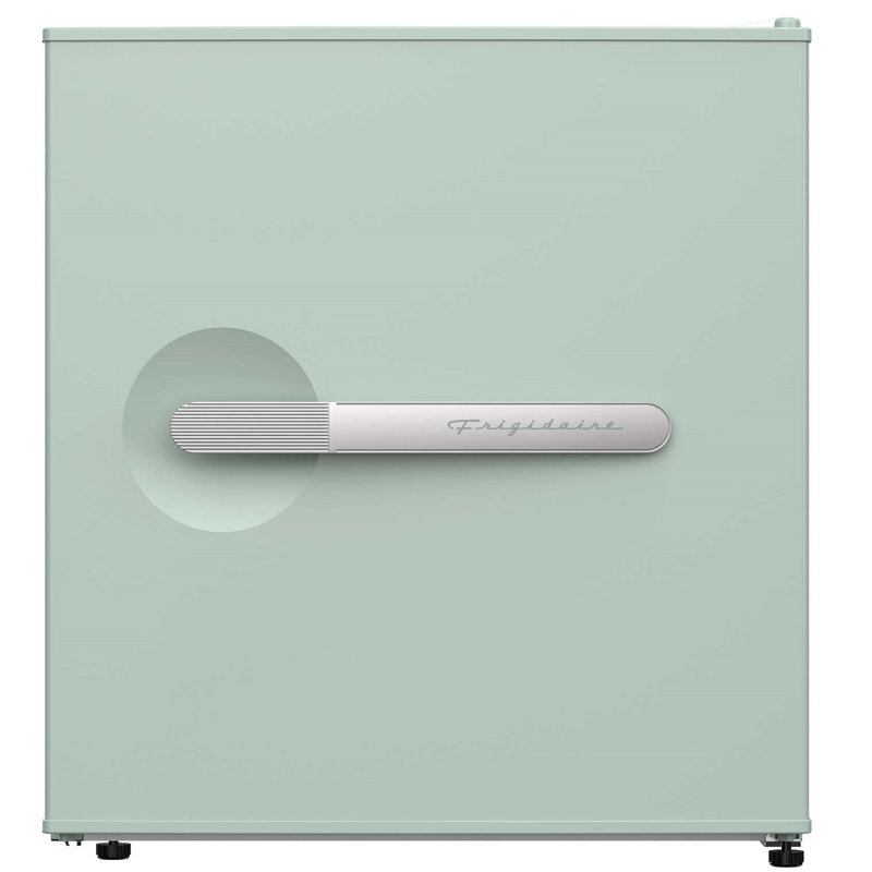 Frigidaire Pi. Réfrigérateur compact rétro avec ouvre-bouteille latéral intégré, Sauge