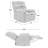 The Granada Recliner In Sage Gray