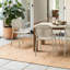 Ensemble de 4 chaises de patio taupe naturel Modern Modern-1411009597